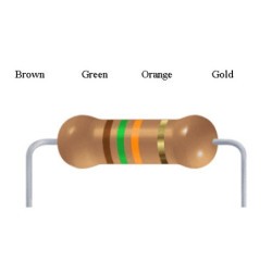 15K Ohm 0.5W