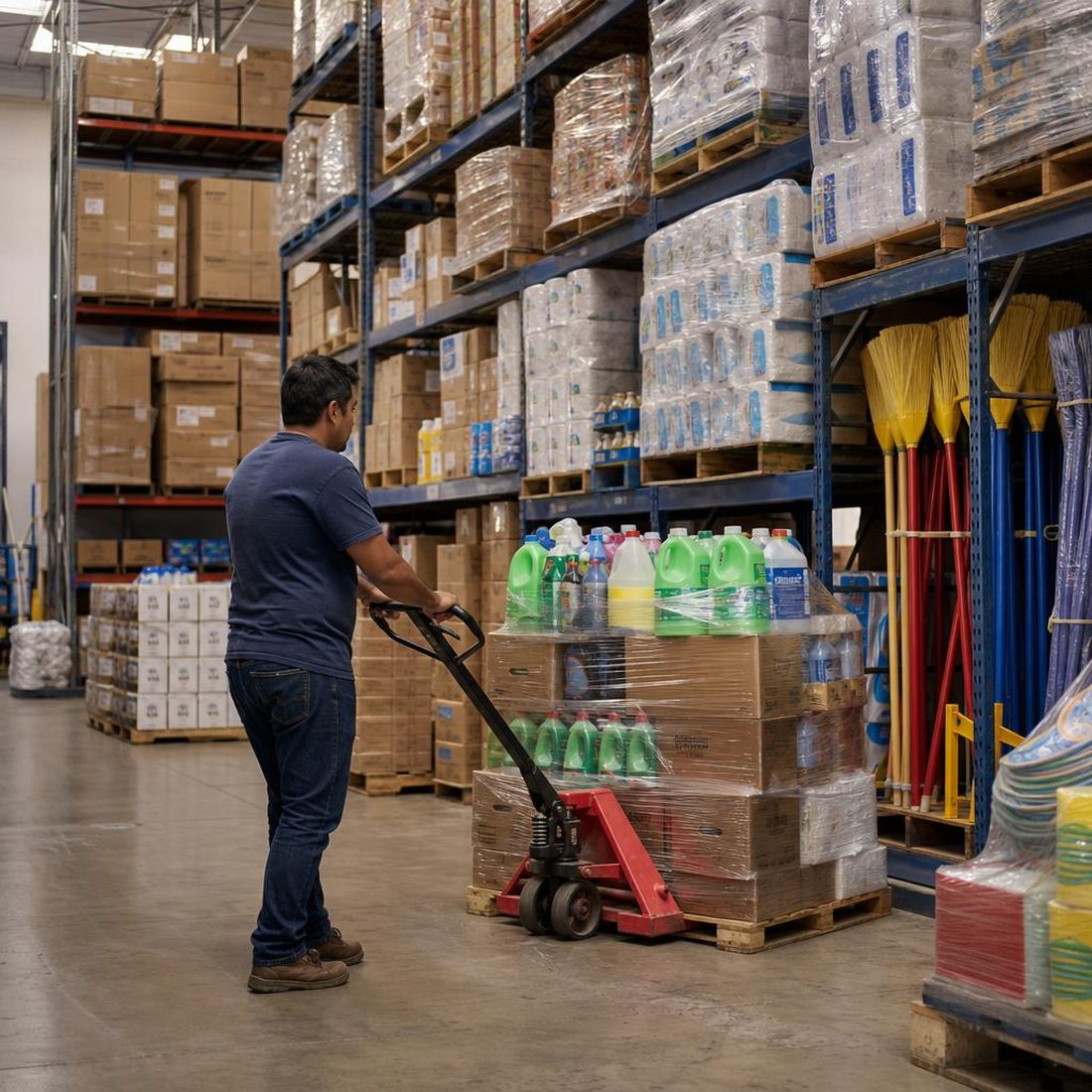 Almacén de producto de Tienda de Componentes en México